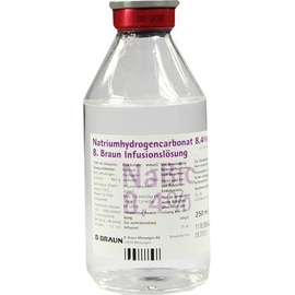 B. Braun Natriumhydrogencarbonat B.Braun 8,4% Glas