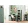 WELLTIME Niels Schiebetürenschrank 100,1 x 83,6 x 41 cm pistazie