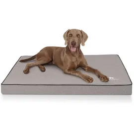 Knuffelwuff Hundematte Nantucket XL 100 x 70 cm grau
