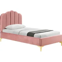 Hti-Living Polsterbett 90 x 200 cm Yoris Pink