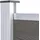 vidaXL Zaunelement WPC 95 x 186 cm Grau