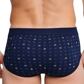 SCHIESSER Herren Slip blau