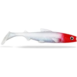 Gummiköder - Renky Shad 22cm - Cherry Head ROT|WEISS NO SIZE