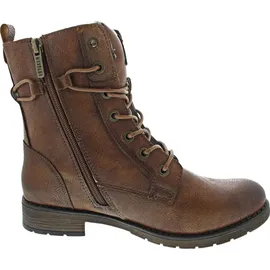 Mustang Damen Stiefelette modischer Boot-Stil 15M0052001, Größe:37 EU, Farbe:Braun - 37