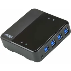 ATEN US3344 USB 3,2 Gen1 Switch, 4-Port Umschalter zur Peripherie Freigabe