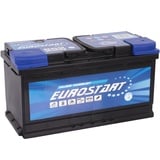 Starterbatterie 100Ah EUROSTART 12V 100 Ah 850A EN QUALITÄTSBATTERIE NEU