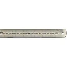 Hedue Stahlmaßstab 1000 mm Edelstahl