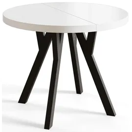 alpi möbel OVO Ø 90-190 cm weiß