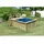 Karibu Rechteckpool 350 x 320 x 125 cm inkl. Terrasse