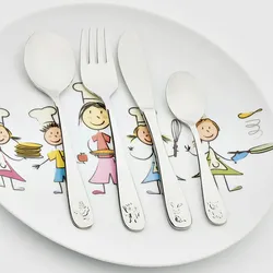 12 Stalgast Edelstahl Kinder-Messer aus der Besteckserie Kids