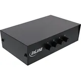 InLine InLine® AV Umschalter manuell 4-port, 3x Cinch IN/OUT