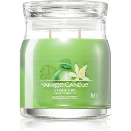 Yankee Candle Vanilla Lime mittelgroße Kerze 368 g