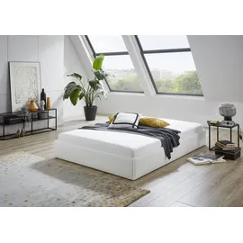Westfalia Schlafkomfort Polsterbett "Osaka", weiß, B:145cm L:205cm, Bezug:Kunstleder, 100% Polyurethan, Polsterung: Polsterwatte 100% Polyester, Gestell: Holzwerkstoff, WESTFALIA SCHLAFKOMFORT, Betten, Polsterbett, auch ohne Matratze erhältlich oder in H2,H3 und H4 erhältich