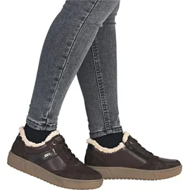 REMONTE Sportliche Schnürschuhe in Braun 37