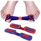 Lipfer Hallux Valgus Belt Training Band Daumenausgladern Big Toe Valgus Übungsband Korrekturband Nylon Elastizitätsband