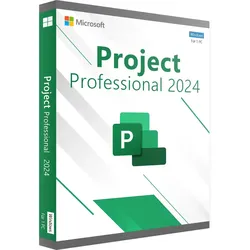 Microsoft Project 2024 Professional | Windows | Blitzversand