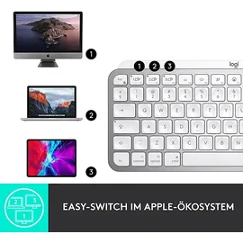 Logitech MX Keys Mini für Mac DE hellgrau