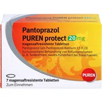 PUREN Pharma GmbH & Co. KG Pantoprazol PUREN protect 20 mg magensaftr.Tabl.