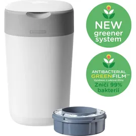 TOMMEE TIPPEE Twist & Click Windeleimer weiß inkl. Nachfüllkassette