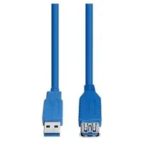 E+P Elektrik USB3.0 Verlängerung AA 1,5m,blau CC318/1