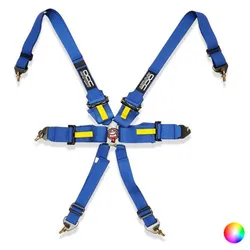 6-Punkt-Gurt Fia Racing OCC Motorsport - Farbe: Blau