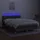 vidaXL Boxspringbett 140 x 200 cm Dunkelgrau