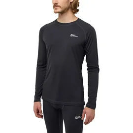 Jack Wolfskin Infinite Light LS Herren Schwarz 3XL