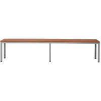 Proregal Sitzbank Seal | Freistehend | Grau/Buche | Ohne