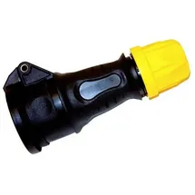 GIFAS Electric 108113 Schutzkontaktstecker Gummi Schwarz