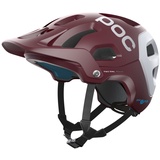 POC Unisex – Erwachsene Tectal Race SPIN Fahrradhelm, Propylene Red/Hydrogen White Matt, XS-S (51-54cm)