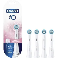 Oral-B iO Aufsteckbürsten Sanfte Reinigung 4er