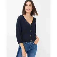 Brax Damen, Strickjacke Style ANIQUE navy, dunkelblau, Gr. 42
