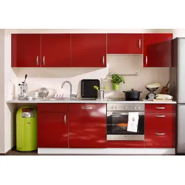 WIHO KÜCHEN Spülenschrank »Flexi«, Breite 50 cm rot