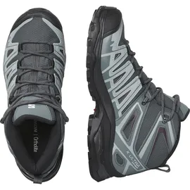 Salomon X Ultra Pioneer Mid GTX Damen Ebony/Stormy Weather/Wine Tasting 38 2/3