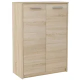 matkam Möbel Kommode, Sonoma Eiche, Holzwerkstoff, 77x108x35 cm, Wohnzimmer, Kommoden & Sideboards, Kommoden