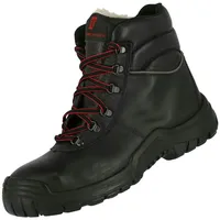 Nitras Power Step Mid + W Sicherheitswinterstiefel | Gr. 37 - 50 | Vollleder | schwarz Gr. 49