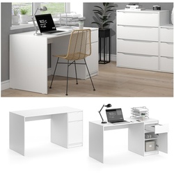 Vicco Schreibtisch Bürotisch Computertisch Ruben 140x65cm Arbeitstisch Büromöbel