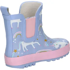 LICO Samira Gummistiefel 30 Blau/Rosa