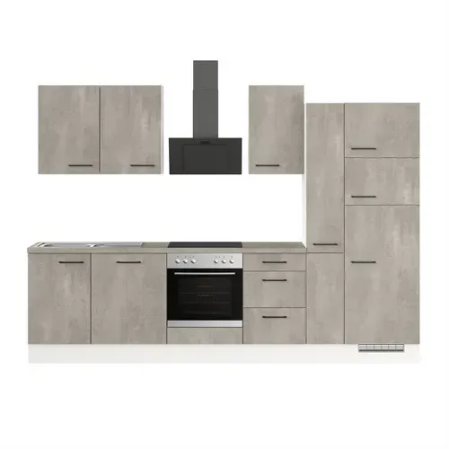 IMPULS Küchen Küchenzeile »IP 1200« - beige