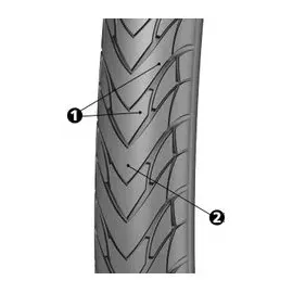 Michelin Protek Schwarz Reflex Pannensicher