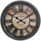 Atmosphera 3D-Wanduhr 50,0 cm 50 schwarz