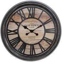 Atmosphera Créateur d'intérieur 3D-Wanduhr 50,0 cm 50 schwarz