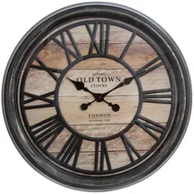 Atmosphera Créateur d'intérieur 3D-Wanduhr 50,0 cm 50 schwarz