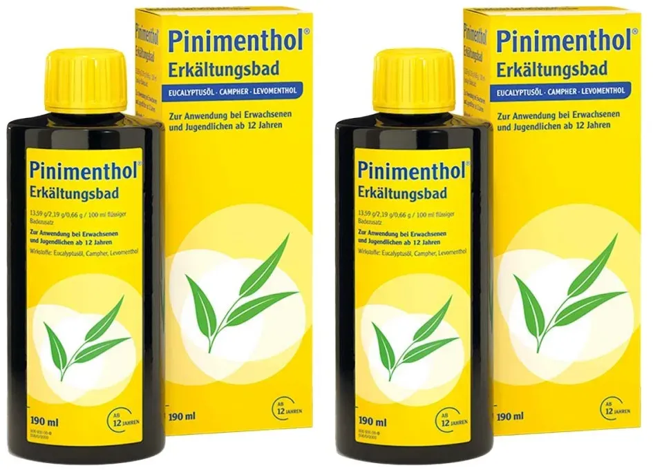 Pinimenthol Erkältungsbad ab 12 Jahre