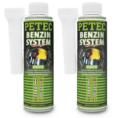 Petec 2x 300 ml Benzinsystemreiniger [Hersteller-Nr. 80750]