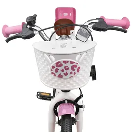 vidaXL Kinderfahrrad Mit Stützrädern 16 Zoll rosa