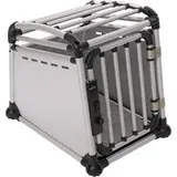 Nomad Tales Spirit Hundebox Aluminium - Größe S: B 53 x T 68 x H 61 cm