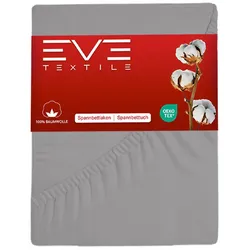 EVE Textile Spannbettlaken - grau