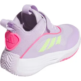 adidas Ownthegame 3.0 Schuhe Basketball, Ice Lavender/Lucid Lemon/Powder Plum, 38 EU Child, Ice Lavender Lucid Lemon Powder Plum, 5 UK Child