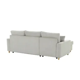 Sofa.de Ecksofa Ryndi ¦ grau ¦ Maße (cm): B: 235 H: 91 T: 153.0